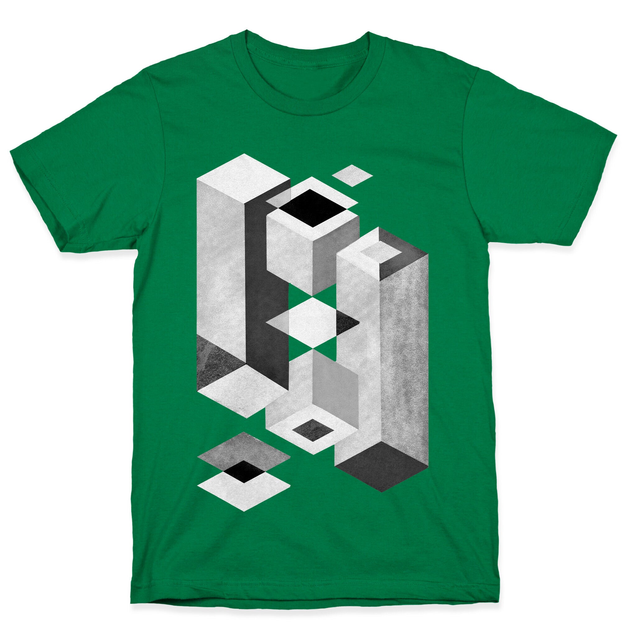 Geometry Optical Illusion T-Shirt